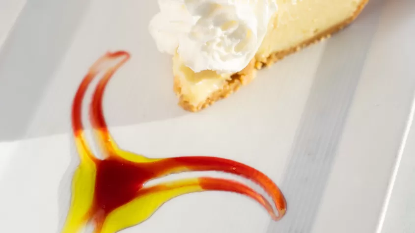 Keylime Pie plated 